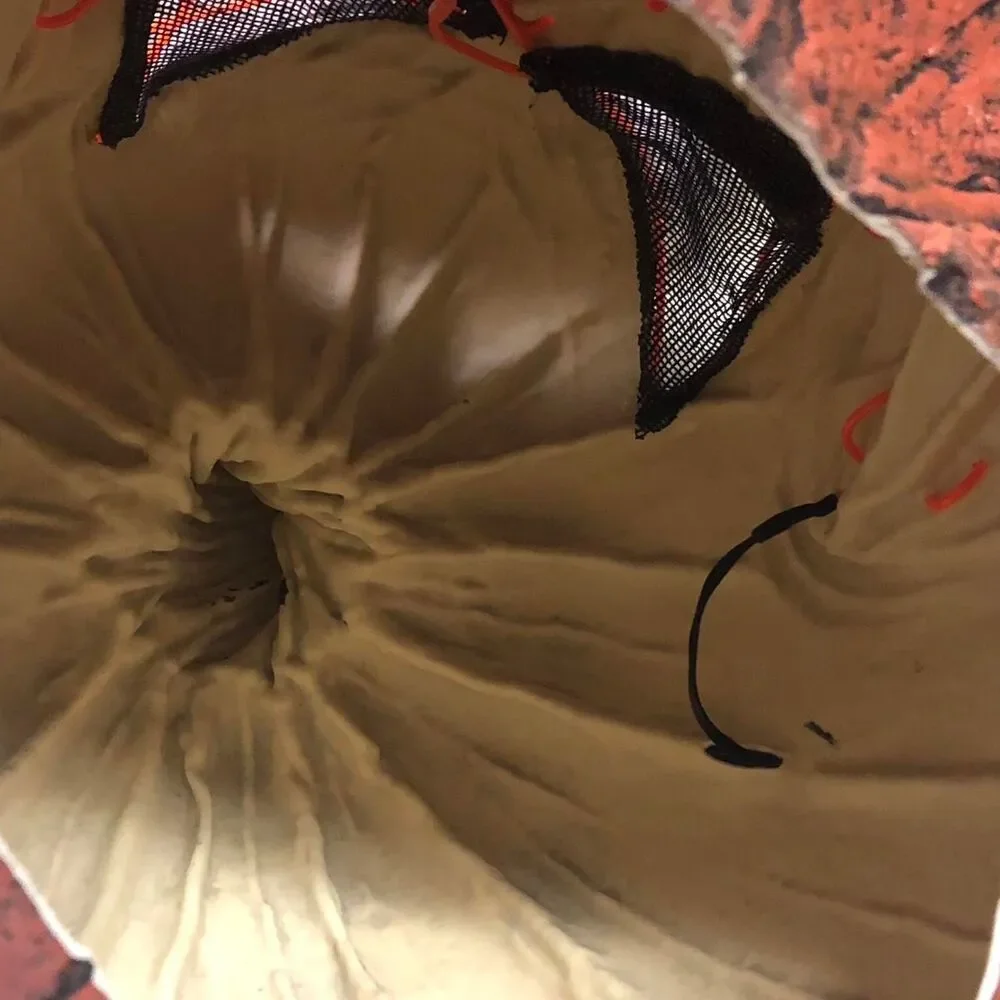 Unbranded Orange and Brown Light Up Halloween Mask